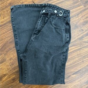 Stylish Black Flare Jeans